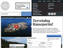 Tablet Screenshot of m.visitraseborg.com